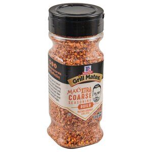 New! McCormick Grill Mates-MAX’SXTRA Course Seasoning Build -5.93 Oz